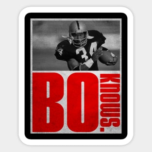 Bo Knows Sticker